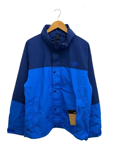 【中古】THE NORTH FACE◆HYDRENA WIND JACKET_ハイドレナウィンドジャケット/XL/ナイロン/BLU【メンズウェア】