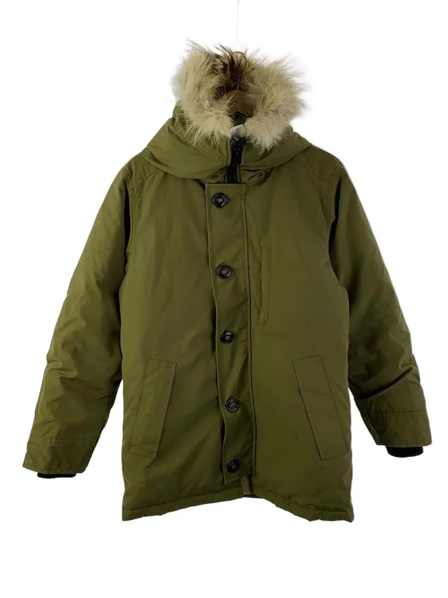 【中古】CANADA GOOSE◆ダウンジャケット/M/ナイロン/KHK/3425JM//【メンズウェア】