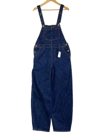 【中古】Levi’s◆オーバーオール/--/コットン/BLU/無地//【レディースウェア】