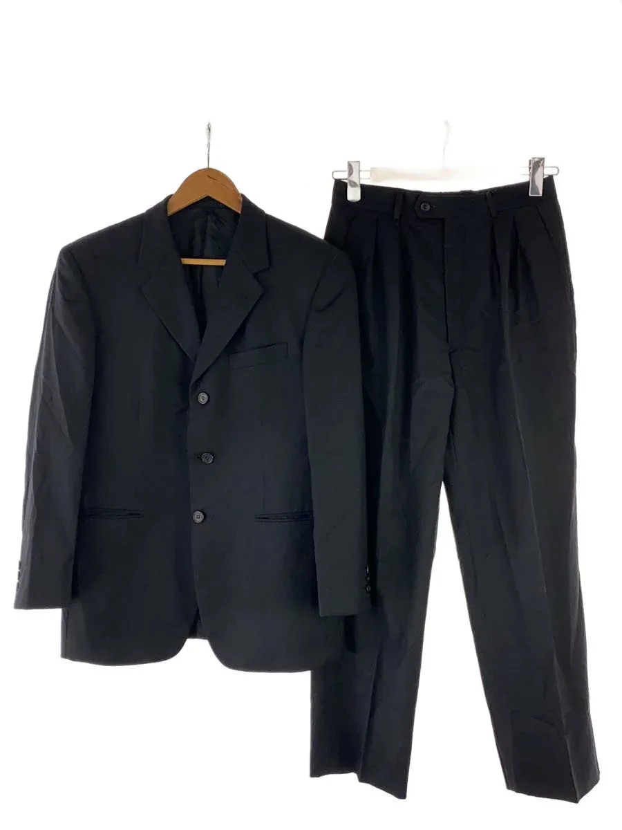 【中古】Paul Smith◆セットアップ/--/ウール/BLK/無地【メンズウェア】