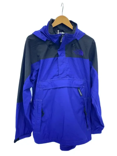 【中古】THE NORTH FACE◆ナイロンジャケット/--/ナイロン/BLU/アノラックパーカー//【メンズウェア】