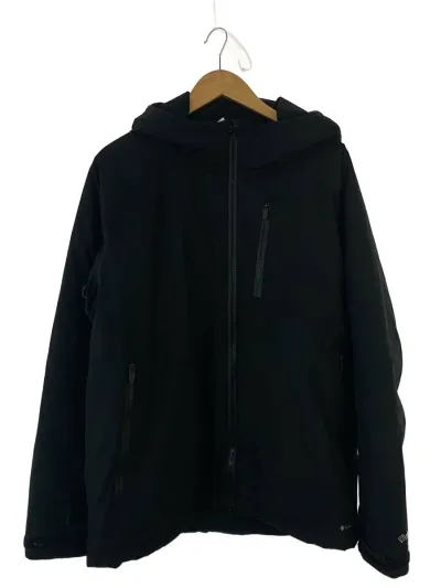 【中古】snow peak◆ジャケット/L/ポリエステル/BLK/JK-23AU003【メンズウェア】