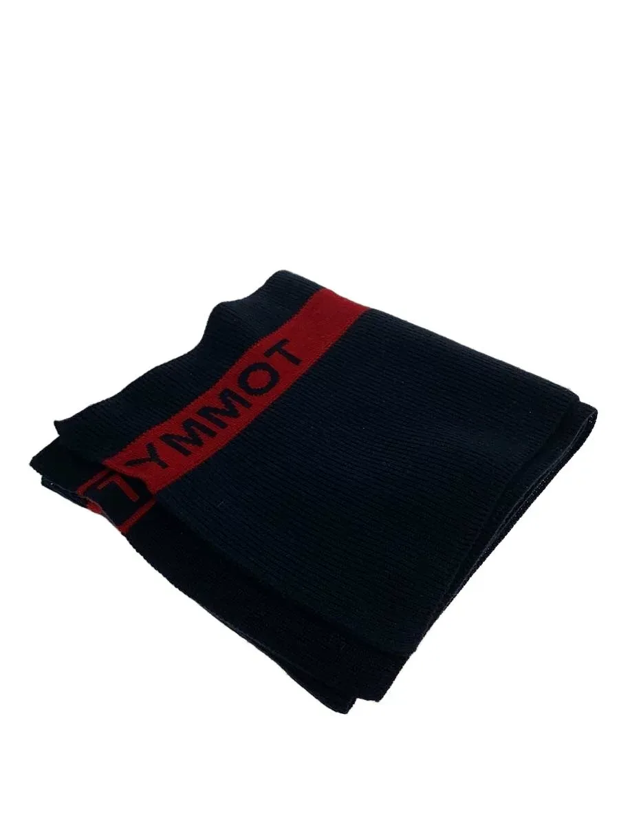 【中古】TOMMY HILFIGER◆マフラー/アクリル/NVY/無地/メンズ【服飾雑貨他】