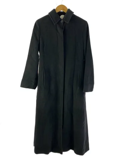 【中古】MAX MARA◆コート/36/ウール/ブラック//【レディースウェア】