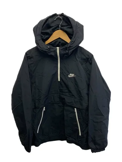 【中古】NIKE◆ナイロンジャケット/L/ナイロン/BLK/無地/AR2213-010【メンズウェア】