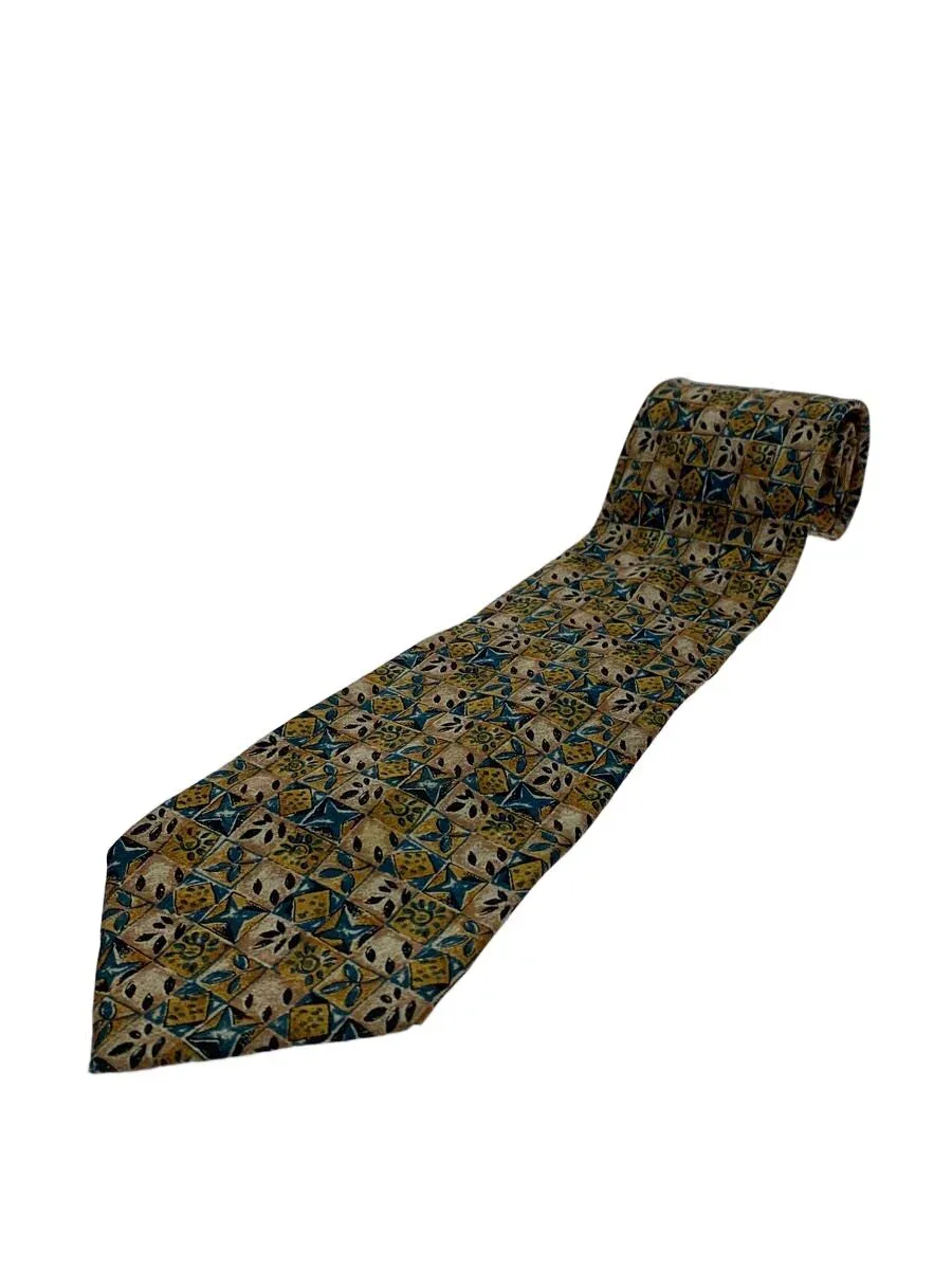 【中古】Ermenegildo Zegna◆ネクタイ/シルク/BRW/メンズ//【服飾雑貨他】