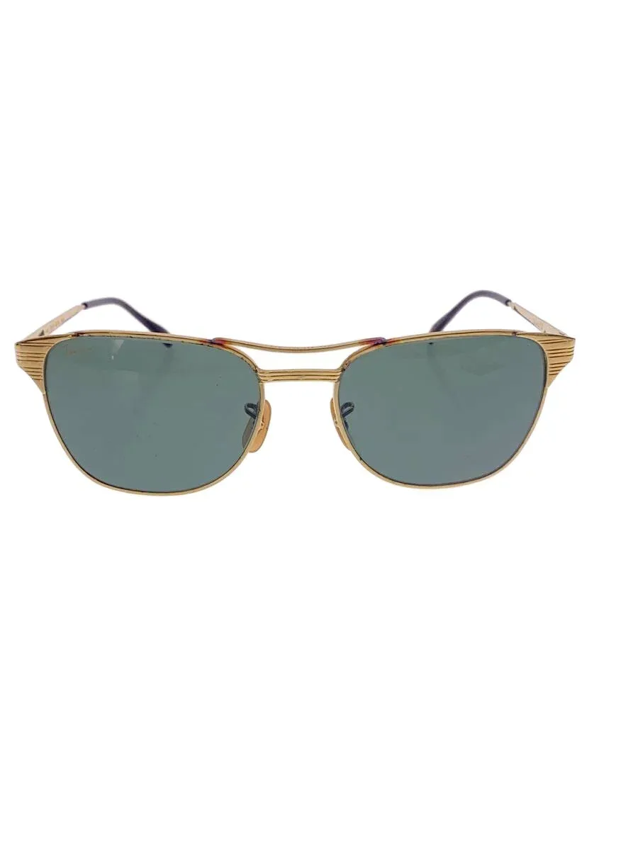 【中古】Ray-Ban◆サングラス/--/チタン/GLD/KHK/メンズ【服飾雑貨他】