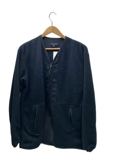 【中古】COMME des GARCONS HOMME◆ジャケット/M/ポリエステル/BLK/HH-T019【メンズウェア】