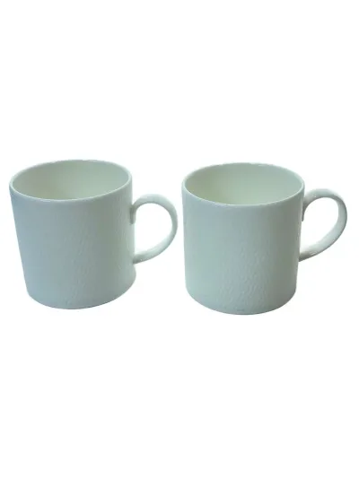 【中古】WEDGWOOD◆カップ&ソーサー/2点セット/WHT/GIO//【キッチン用品】