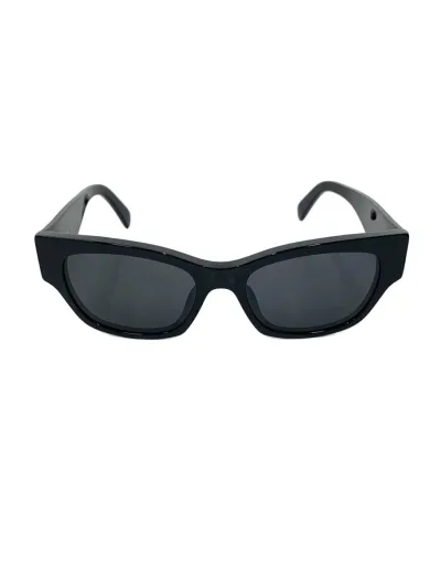 【中古】CELINE◆サングラス/ウェリントン/プラスチック/BLK/BLK/レディース/CL40197U//【服飾雑貨他】