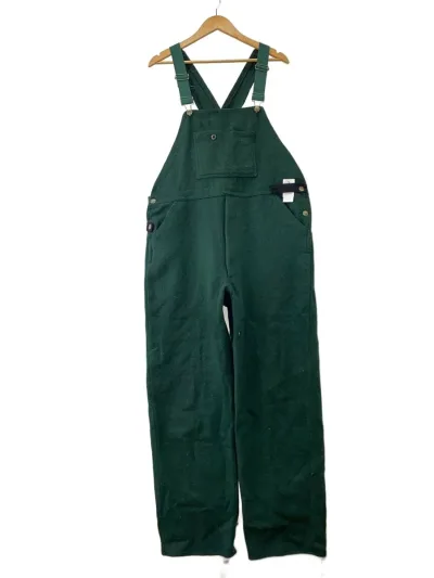 【中古】Johnson◆USA製/オーバーオール/L/ウール/グリーン【メンズウェア】