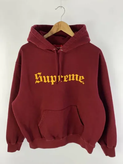 【中古】Supreme◆パーカー/M/コットン/BRD【メンズウェア】