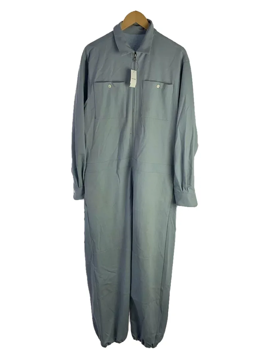 【中古】KANEMASA PHIL.◆36G Wool Jumpsuit/オールインワン/M/ウール/ブルー/SK24A-005【メンズウェア】
