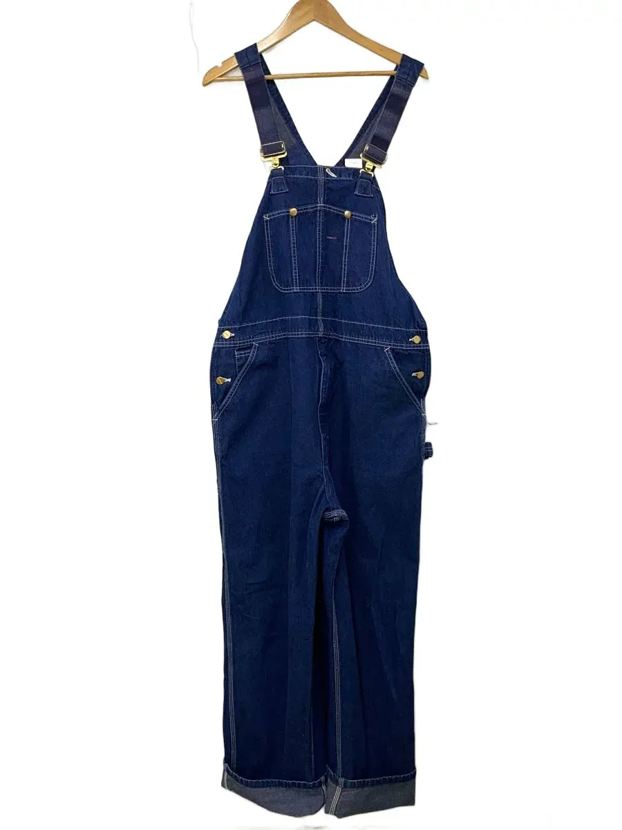 【中古】Carhartt◆オーバーオール/42/コットン/インディゴ/ユニオンチケット/USA製/カーハート【メンズウェア】