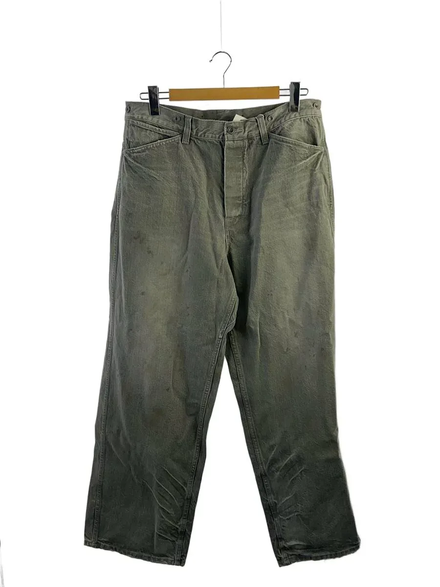 【中古】J.S Homestead(JOURNAL STANDARD HOMESTEAD)◆ボトム/L/デニム/GRY/無地/26-030-470-6200-1-0/BUCKLE BACK WORK TR【メンズウェア】