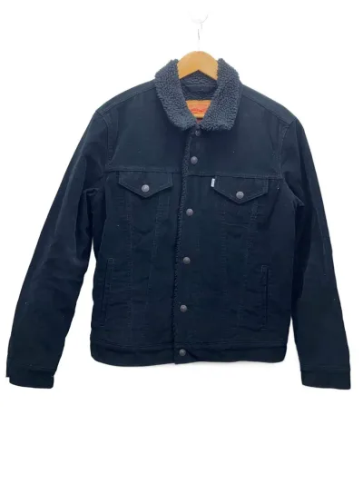 【中古】Levi’s◆ブルゾン/M/--/BLK/CW-1718//【メンズウェア】