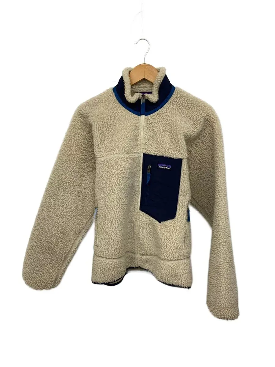 【中古】patagonia◆フリースジャケット/XS/ポリエステル/BEG/23056FA18【レディースウェア】