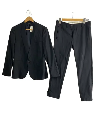 【中古】Paul Smith◆セットアップ/M/ウール/BLK/pm sl 49209//【メンズウェア】