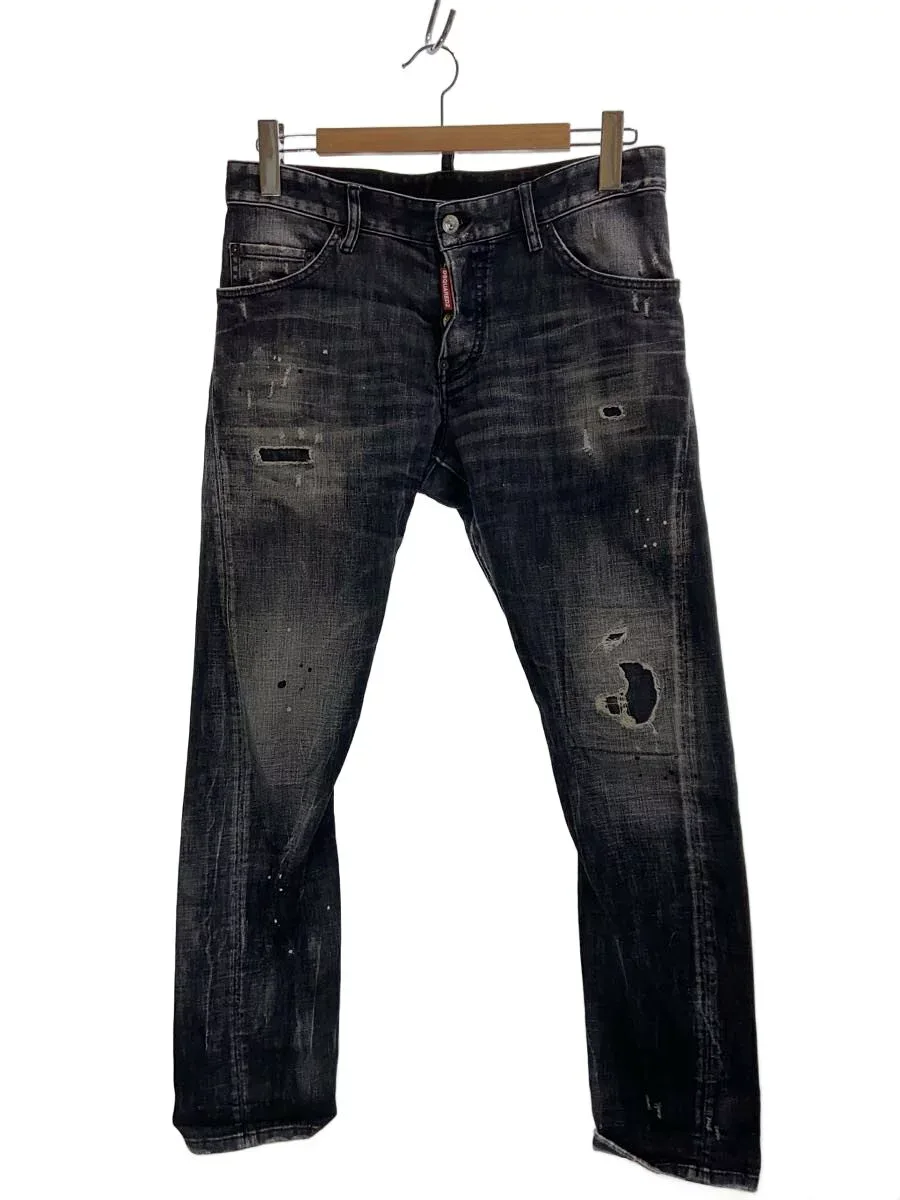 【中古】DSQUARED2◆SEXY TWIST JEAN/スキニーパンツ/46/デニム/ブラック/S74LB1040//【メンズウェア】