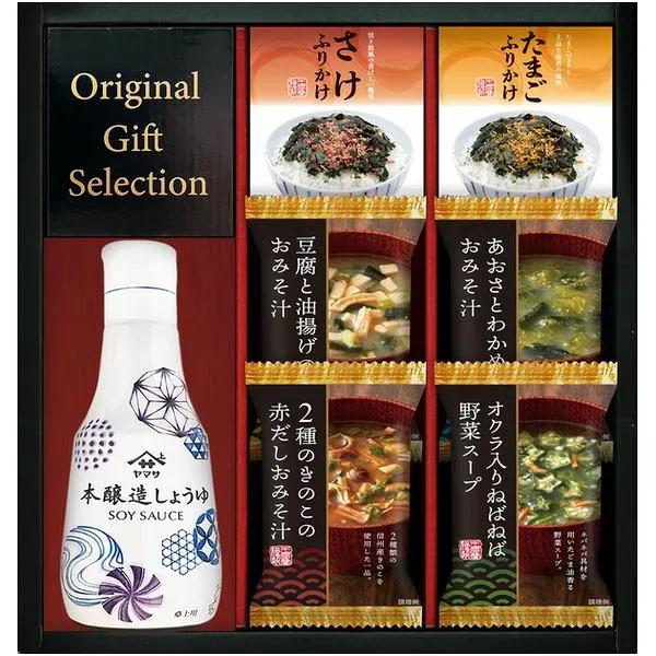 【香典返し 送料無料】 調味料 ギフト 醤油 ヤマサ 鮮度しょうゆ フリーズドライ 味噌汁 丸美屋 ふりかけ セット 詰め合わせ 惣菜 ご飯のお供 食品 引き出物 四十九日 引出物 お返し 喪中 法事 お供え物 満中陰志 忌明け 49日 挨拶状 粗供養 品物 お礼 CR-25