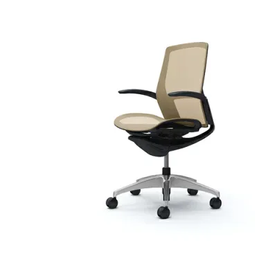 ★オカムラ OKAMURA フィノラチェア ミドルバック 座メッシュ 【品番:C741BR F1E7】