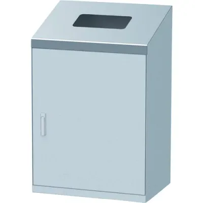 【別途送料あり】ぶんぶく(BUNBUKU) リサイクルトラッシュNEO 90L シルバーメタリック 【品番:RT-90-SV】
