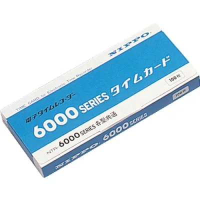 ニッポー タイムカード(NTR−6000用)カード 【品番:TC-6000】
