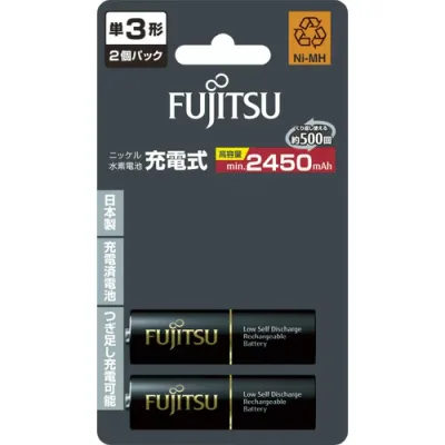 【メール便対応】FDK FDK ニッケル水素充電池 高容量タイプ 単3 (2本入) 【品番:HR-3UTHC(2B)】