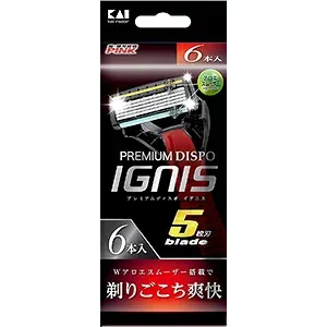 PREMIUM DISPO IGNIS 5枚刃 6本入