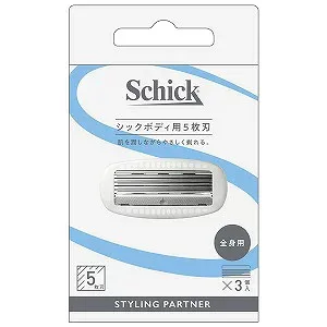 シック マルチボディシェーバー 替刃 3コ入