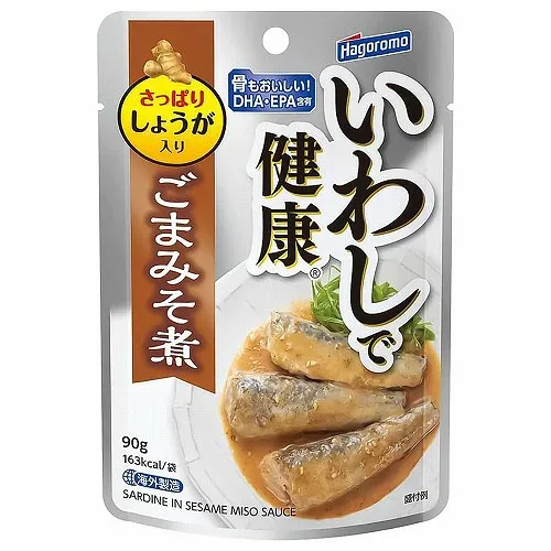 はごろもフーズ いわしで健康 ごまみそ煮 パウチ 90g