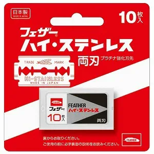 フェザー ハイステンレス両刃 10枚入