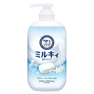 ミルキィボディソープ やさしいせっけんの香り ポンプ付 500mL