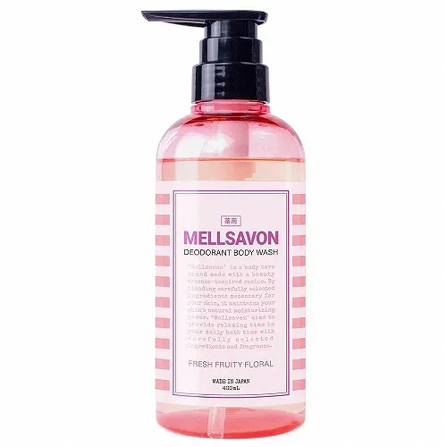 メルサボン デオドラントボディウォッシュ フレッシュフルーティーフローラル 400mL