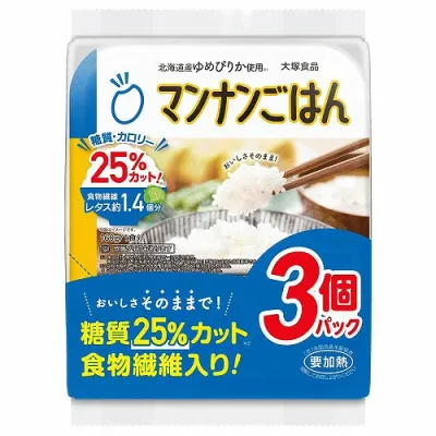 マンナンごはん 160g×3個パック