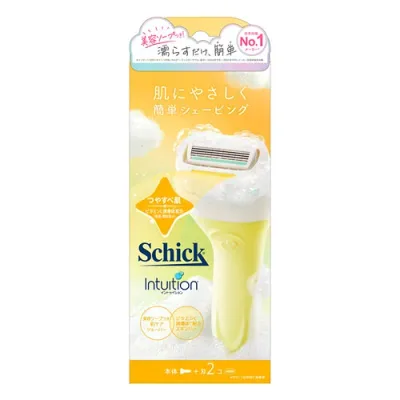 イントゥイション つや肌 ホルダー 本体+替刃2コ入