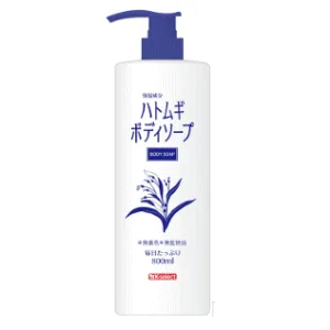 【在庫のみ】K-select(ケーセレクト) 熊野油脂 ハトムギボディソープ 800ml