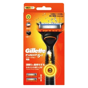 P&G ジレット フュージョン 電動 本体+替刃2個付き