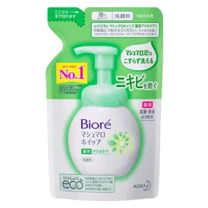 秋の生活応援フェア! 花王 ビオレ マシュマロホイップ 薬用 アクネケア つめかえ用 130ml 【医薬部外品】 アクネ ニキビ マスク 肌荒れ