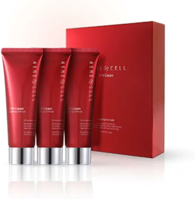 【潤いチャージ 韓国コスメ 】【Rene Cell】ルネセル119 Cream | 70ml×3EA 即時クーリング 肌鎮静 高保湿 敏感肌用 ニキビケア 保湿バリア トレハロース配合 毛穴ケア 運動後の肌をリラックス水分不足による肌のかゆみ緩和をサポート