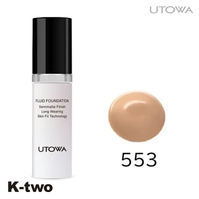 ウトワ ファンデーション 【 フルイドファンデーション M 553】 utowa 化粧品 メイクアップ サロン専売品 K-two
