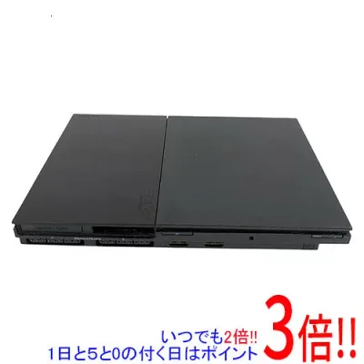 【中古】SONY プレイステーション2 ブラック SCPH-90000CB ワケあり