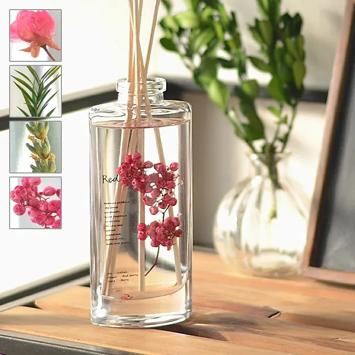 ボタニカ プラント ディフューザー 145ml リードディフューザー BOTANICA ドライフラワー ハーバリウム 植物標本 ローズ ハーバル OLD&NEW オールドアンドニュー ラベンダー レッドベリー OND-040