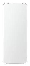 トイレ 鏡 360x900mm 角丸四角形 シンプルカット トイレ鏡 鏡 トイレ 壁掛け ミラー 壁掛け 日本製 5mm厚 取付金具と説明書 壁掛け鏡 プレゼント 引越し お祝い 新築 祝い 改築 結婚 開院 開店 開業 創立 記念 お返し 角型 四角 四角形 秋セール 送料無料 ハロウィン