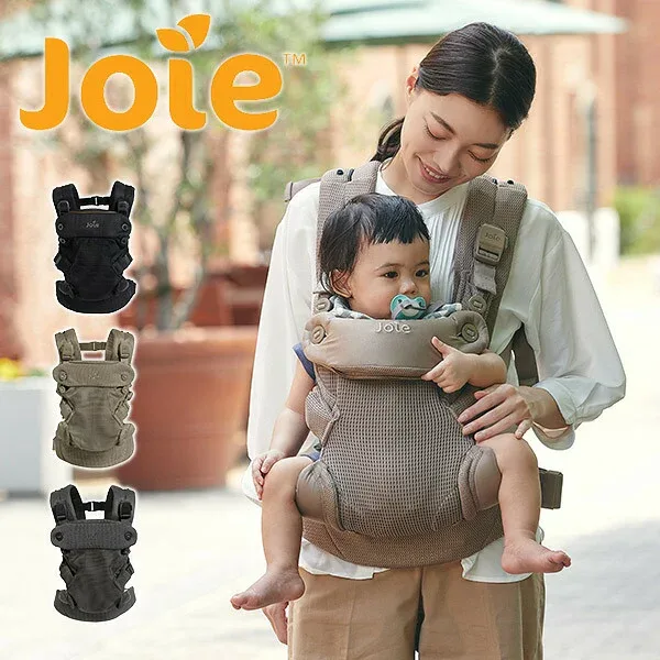 ジョイー Joie ベビーキャリア サビー エア 抱っこ紐 新生児〜体重15kgまで 69407/69409/69408 抱っこひも おんぶ紐 メッシュ 通気性 おんぶ 抱っこ 対面抱き ベビー 赤ちゃん コンパクト よだれカバー付き savvy air カトージ KATOJI 【送料無料】