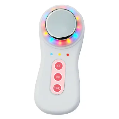 輝く光のエステ!フォトマジック LEDフォト・超音波・温熱 美顔器 フェイシャルケア