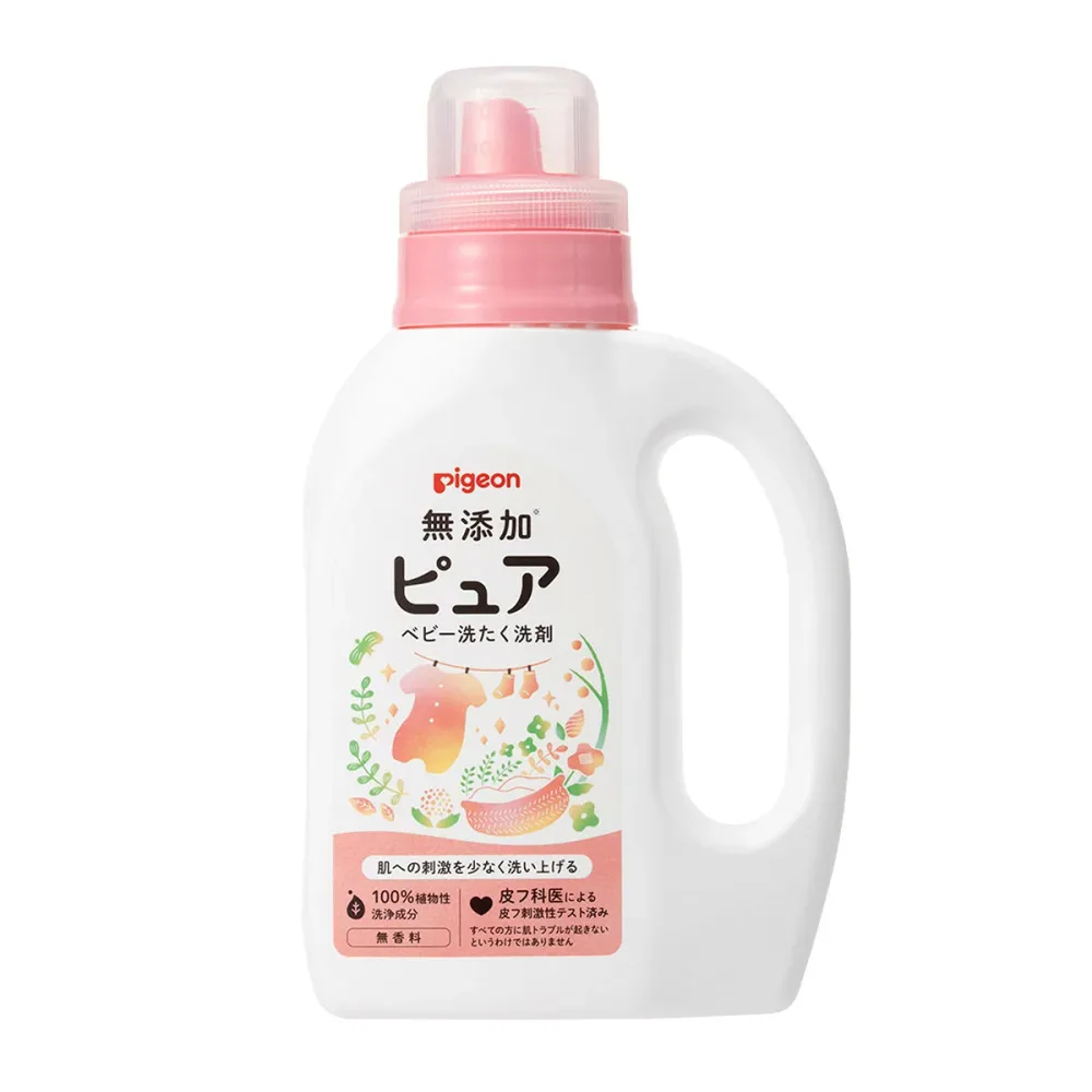 【あわせ買い2999円以上で送料お得】ピジョン 無添加ピュア ベビー洗たく洗剤800ML (4902508121316)