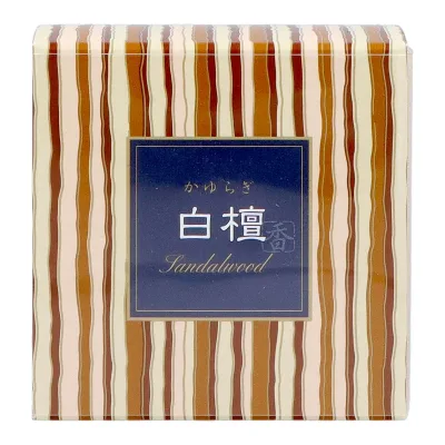 【あわせ買い2999円以上で送料お得】お香 インセンス 「かゆらぎ 白檀 コーン型12個入」