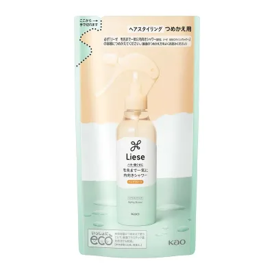 【送料お得・まとめ買い×7個セット】花王 リーゼ 内向きスタイリングシャワー つめかえ用 180ml
