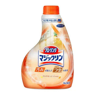 【送料お得・まとめ買い×12個セット】花王 フローリング マジックリン つや出しスプレーつけかえ用 400ml